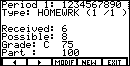 Fig. 7: Assignment Editor displaying data